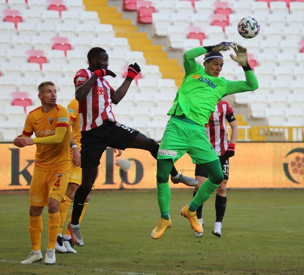 Süper Lig: Dg Sivasspor: 2 - Kayserispor: 0 (maç Sonucu)