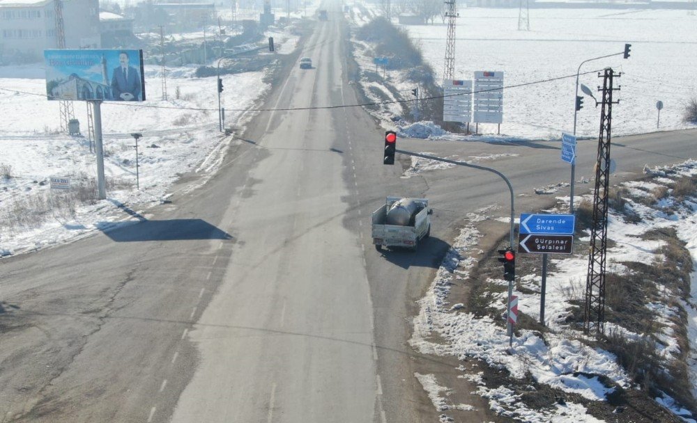 Jandarma Trafikten Drone İle Denetim