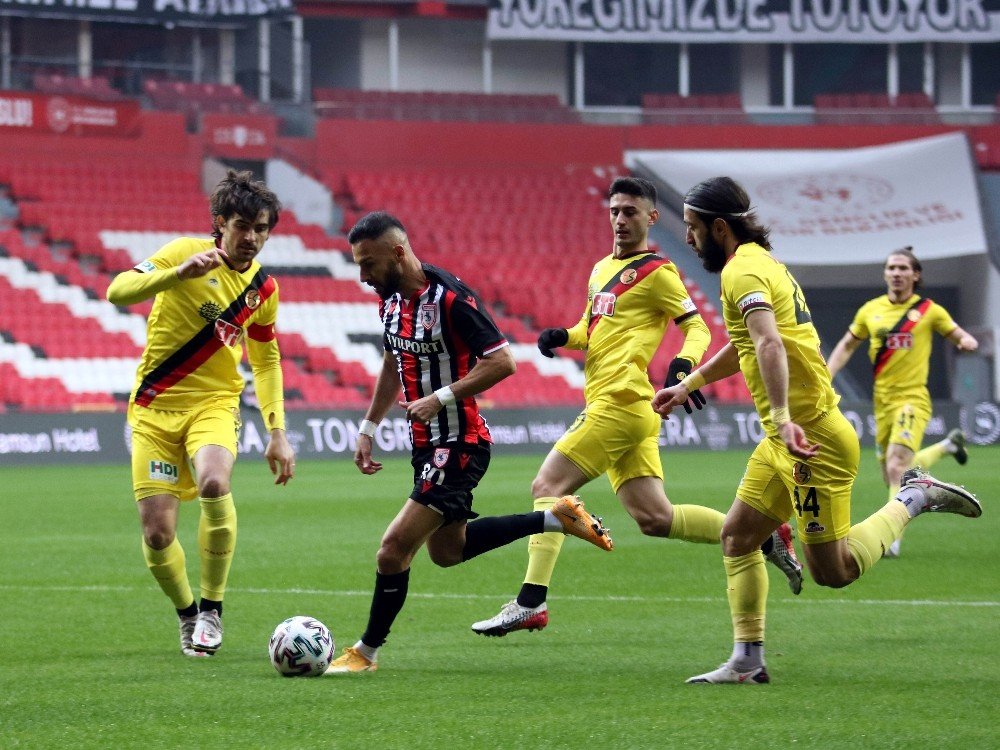 Tff 1. Lig: Samsunspor: 6 - Eskişehirspor: 1