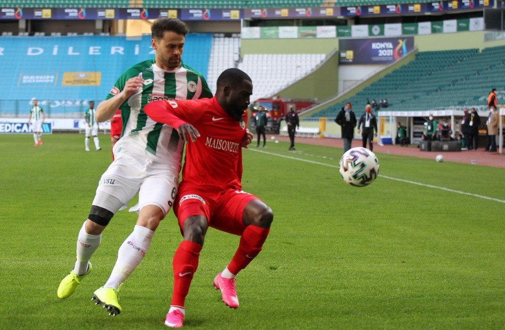 Süper Lig: Konyaspor: 0 - Gaziantep Fk: 0 (i̇lk Yarı)