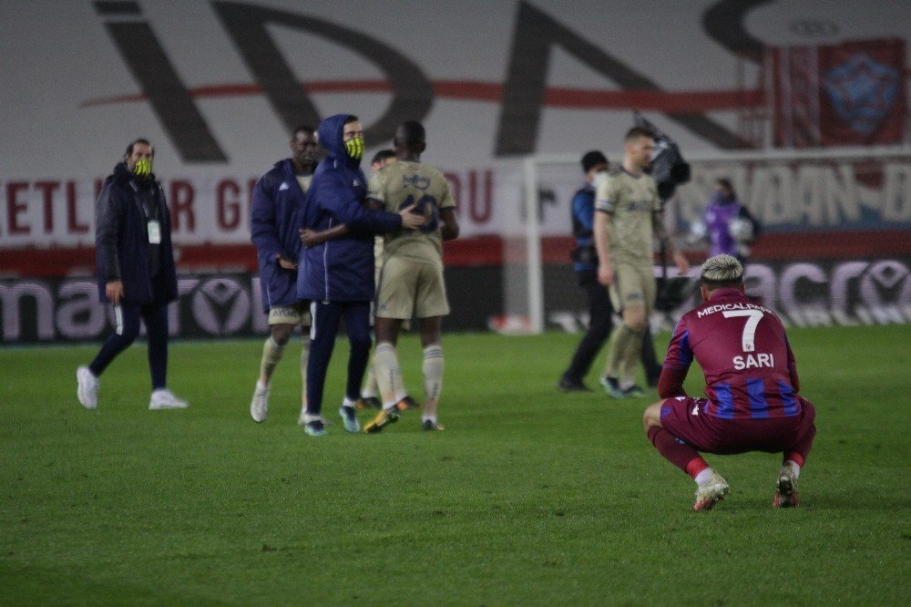 Süper Lig: Trabzonspor: 0- Fenerbahçe: 1 (maç Sonucu)