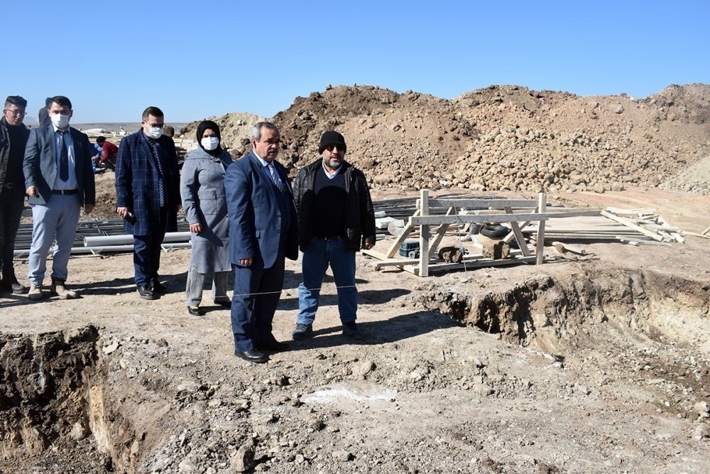 İ̇scehisar’da Zehra Ana Camii’nin Temeli Atıldı