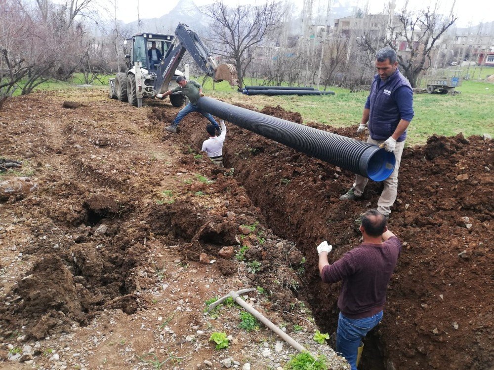 Şenoba’da Altyapı Çalışmaları