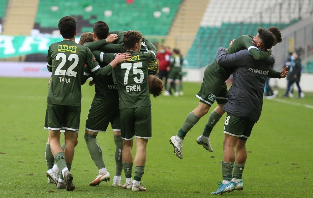 Bursaspor’un Gol Hasreti Sona Erdi