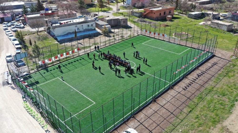 Karaköprü Kırsalında Spor Yatırımı