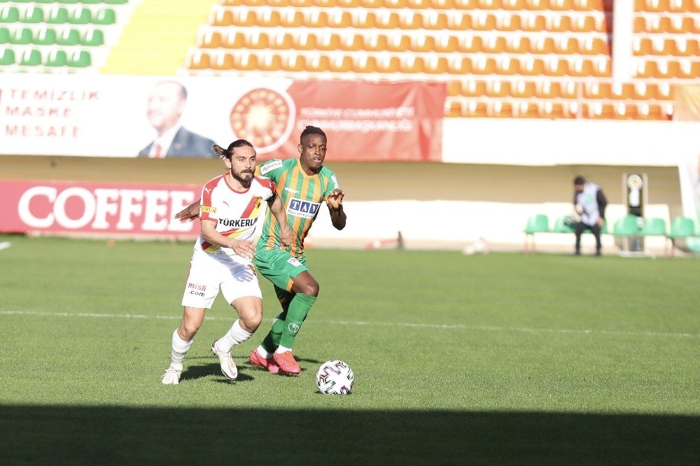 Süper Lig: Aytemiz Alanyaspor: 1 - Göztepe: 1 (maç Sonucu)