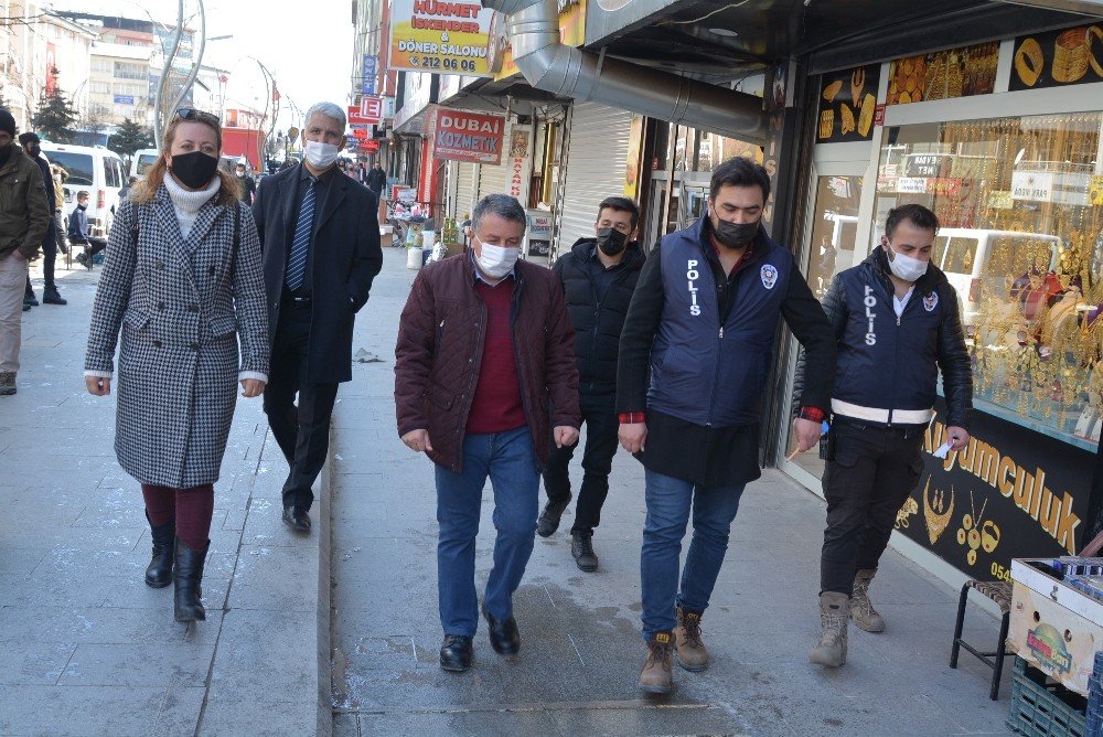 Hakkari’de Kurum Müdürleri Denetime Çıktı