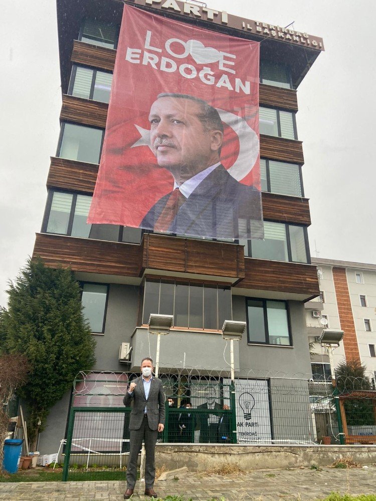 Ak Parti Tekirdağ İ̇l Başkanlığından, Abd’deki Erdoğan Düşmanlığına Cevap