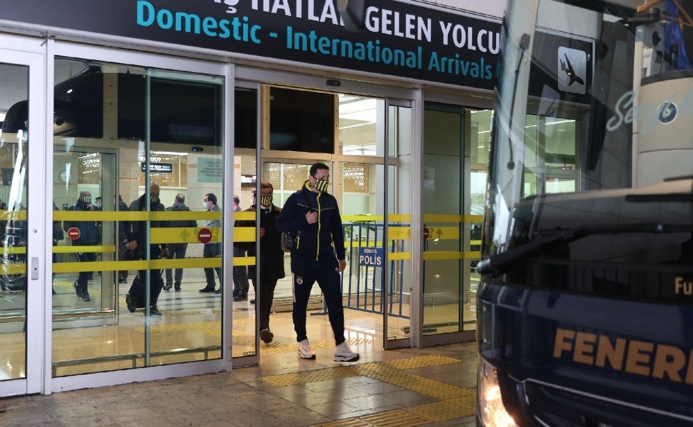 Fenerbahçe Kafilesi Konya’ya Geldi