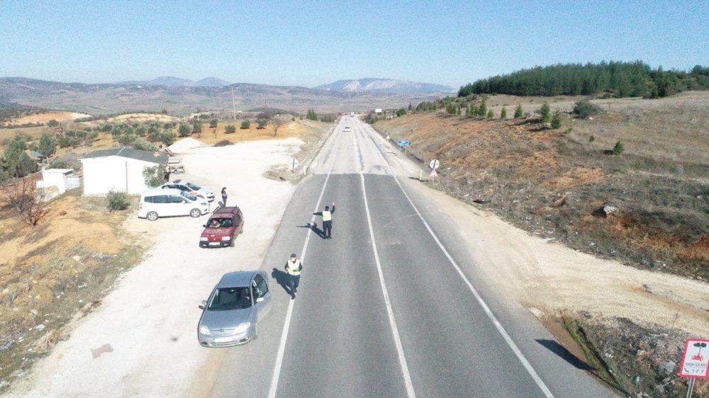 Bilecik İ̇l Jandarma Komutanlığı’nın Drone İle Trafik Denetimi