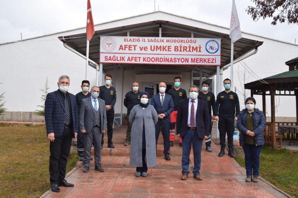 Elazığ’da Sağlık Afet Koordinasyon Merkezi Hizmete Girdi