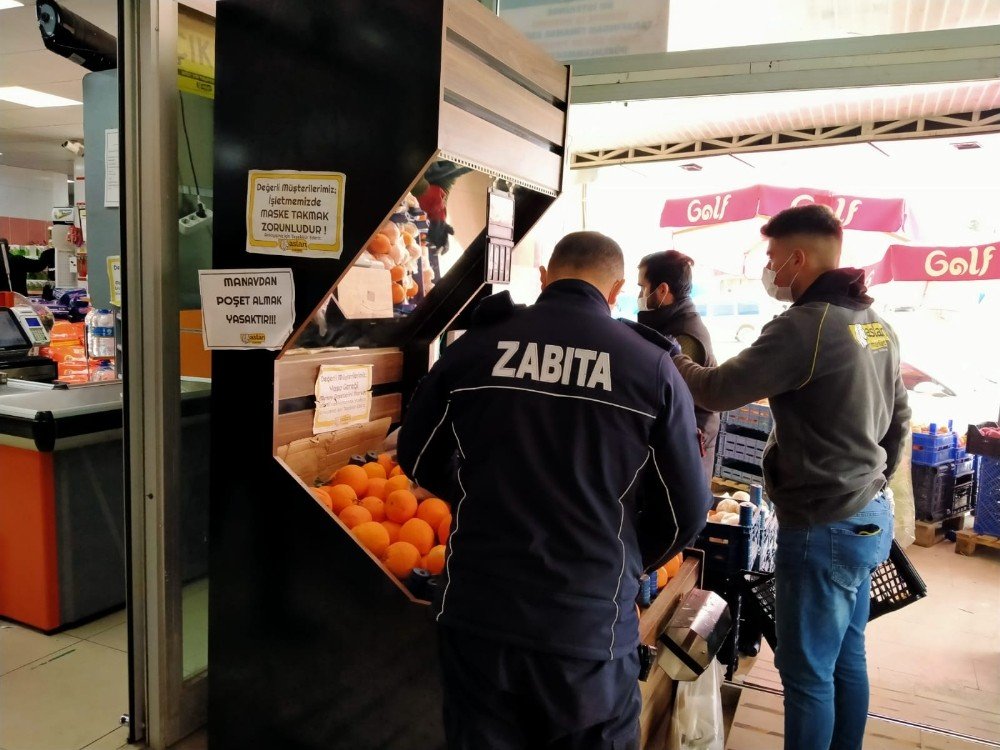 Marketlerde Etiket Ve Tarihi Geçmiş Ürün Denetimi Yaptı