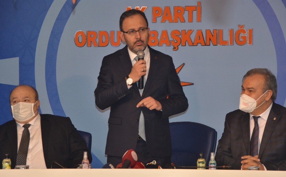 Bakan Kasapoğlu: “gençlerimizden Umutluyuz”