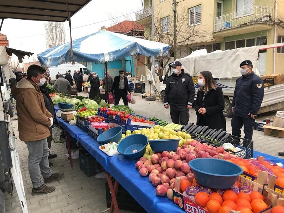 Pazar Yerinde Sıkı Denetim