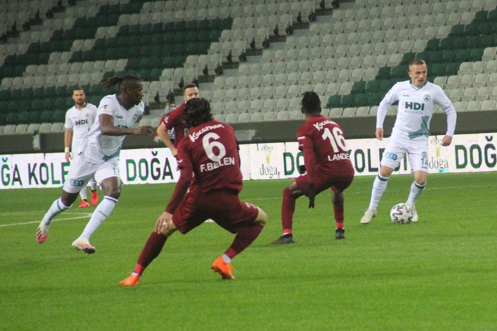 Tff 1. Lig: Giresunspor: 0 - Bandırmaspor: 1