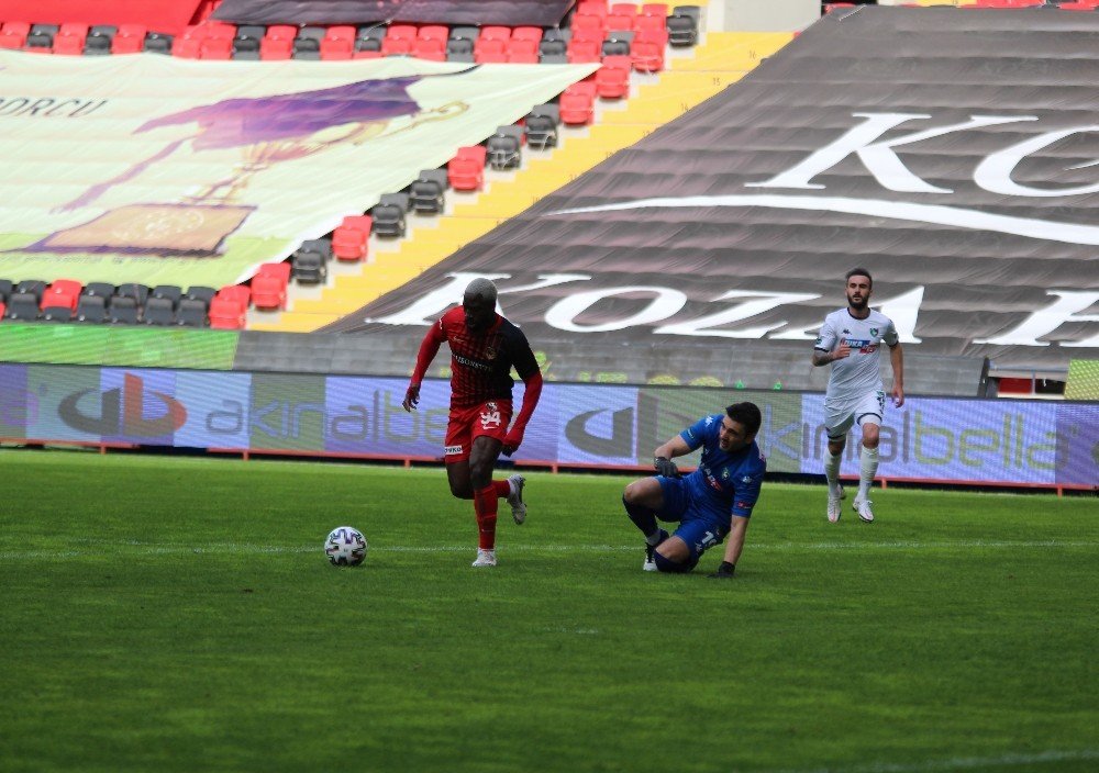 Süper Lig: Gaziantep Fk: 0 - Denizlispor 0 (i̇lk Yarı)