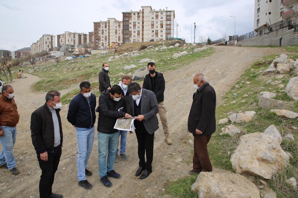 Şırnak Belediye Başkanı Yarka, Devam Eden Çalışmaları İnceledi