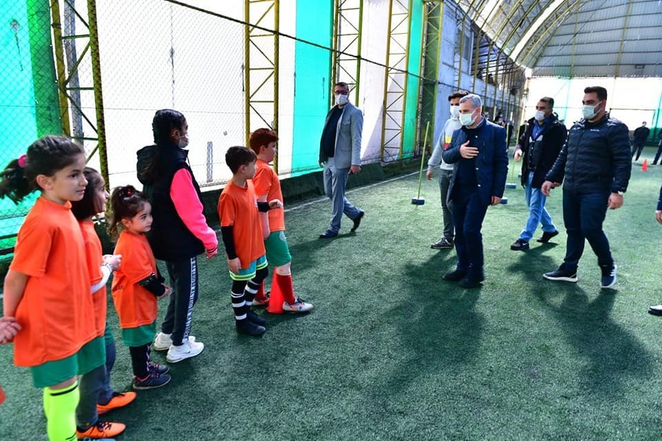 Yeşilyurt Belediyesi Futbol Okulunda Geleceğin Yıldızları Yetişiyor