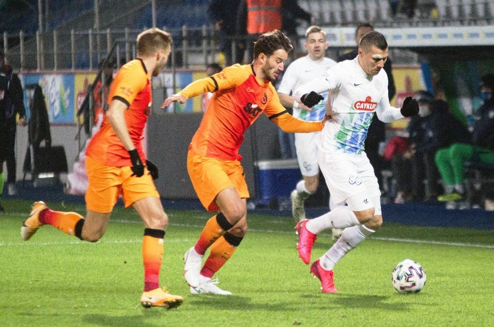 Galatasaray İle Çaykur Rizespor 40. Randevuda