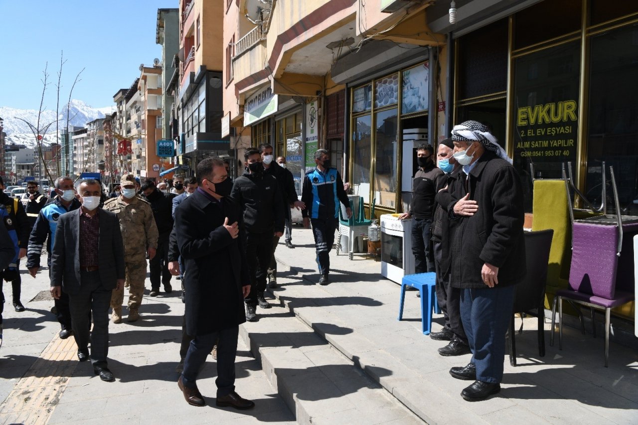 Vali Akbıyık’tan Korona Virüs Tedbirleri Denetimi