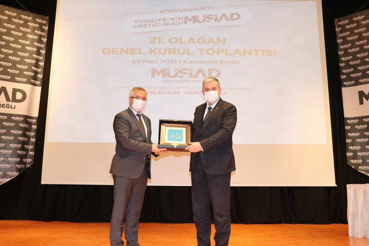 Müsi̇ad Kdz. Ereğli Başkanı Abdulkadir Çınar Güven Tazeledi