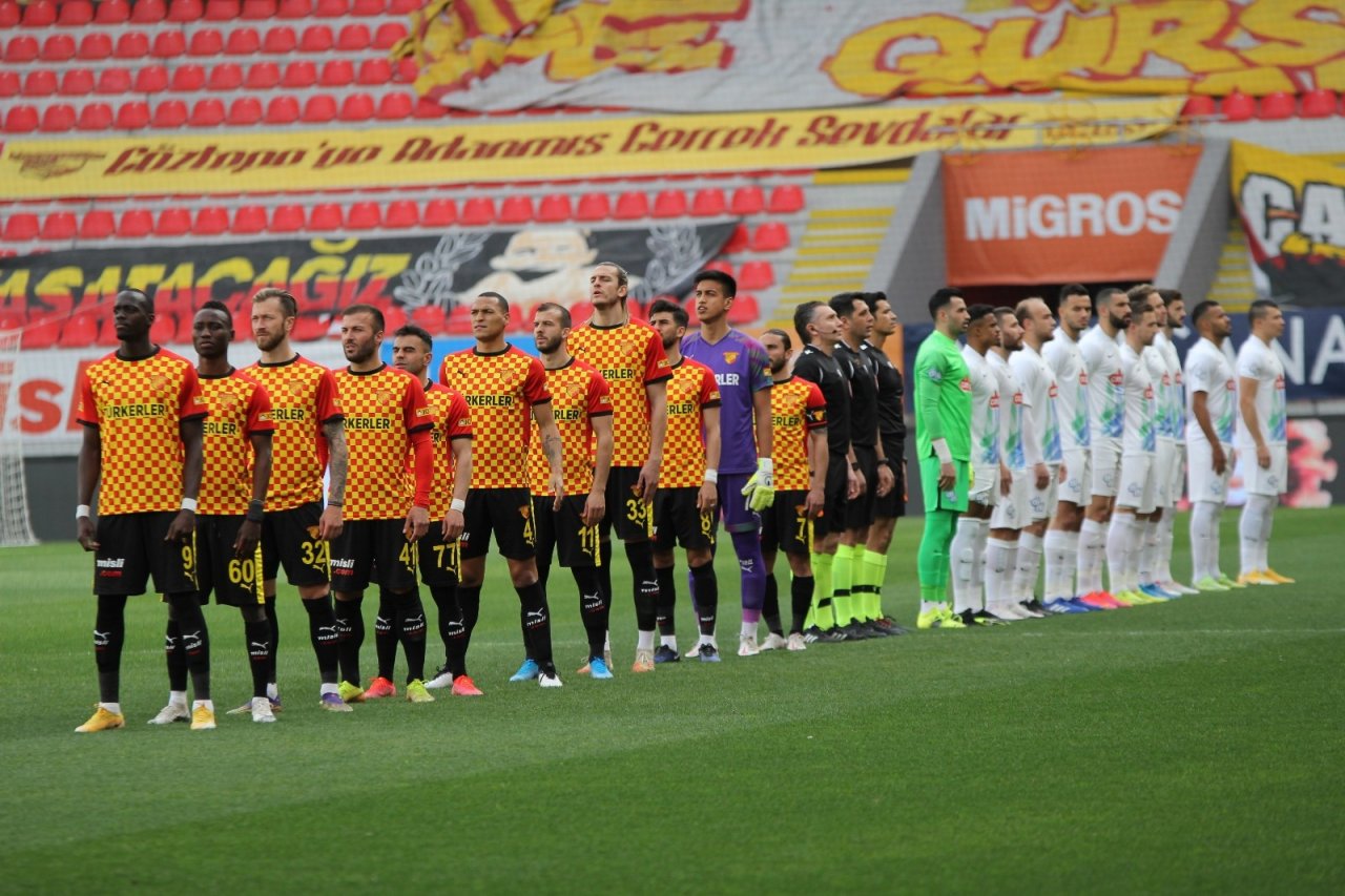 Süper Lig: Göztepe: 0 - Çaykur Rizespor: 0 (i̇lk Yarı)