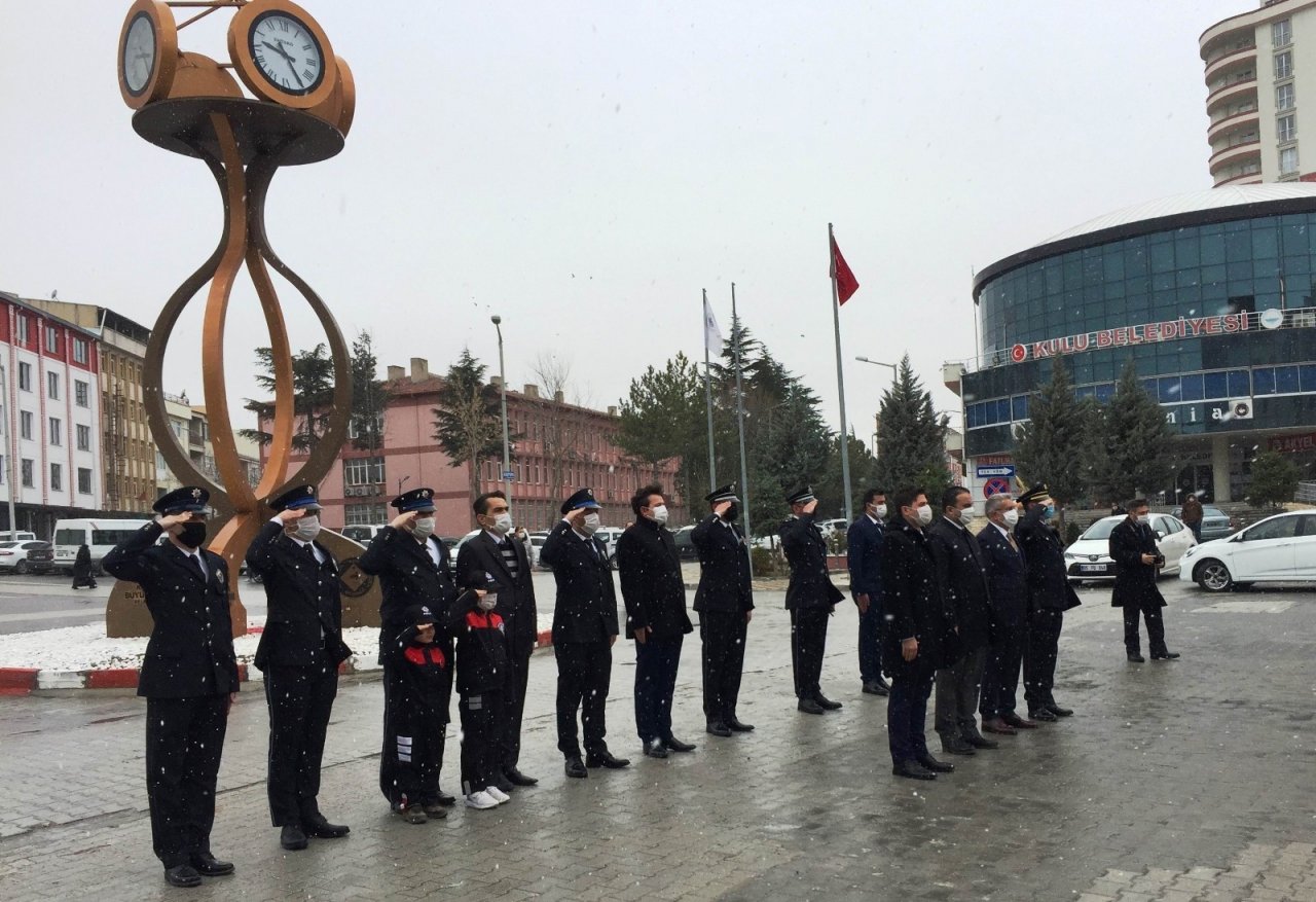 Kulu’da Polis Teşkilatı’nın 176. Kuruluş Yıldönümü Kutlandı