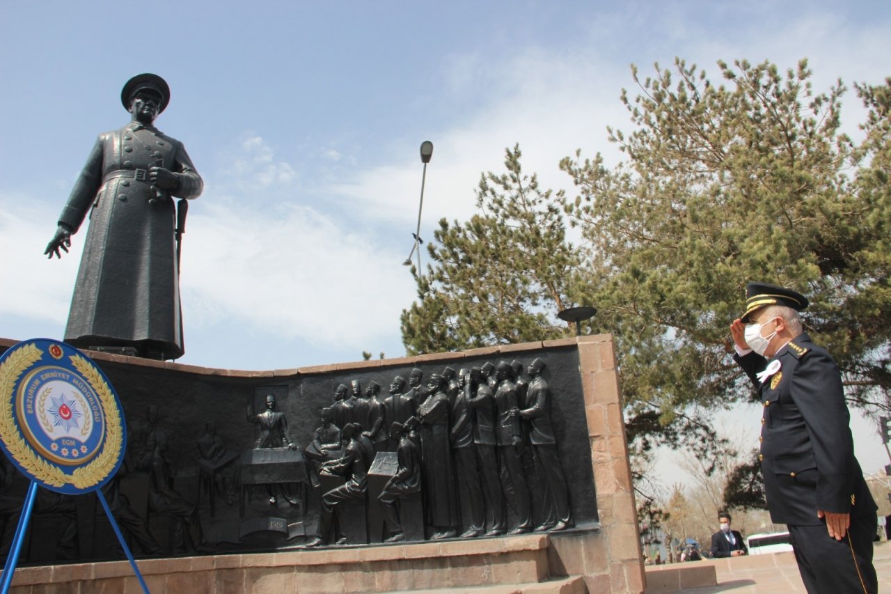 Erzurum’da Polis Teşkilatının Kuruluşu Kutlandı