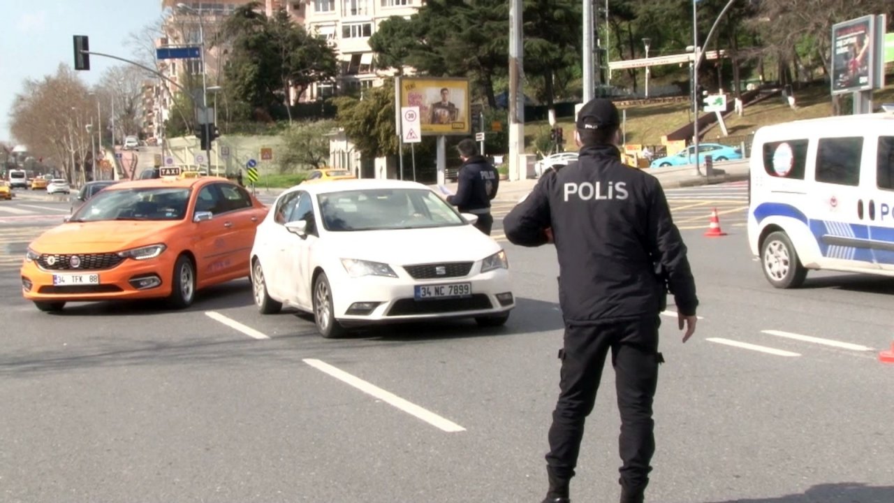 Dolmabahçe’de "kısıtlama" Denetimi