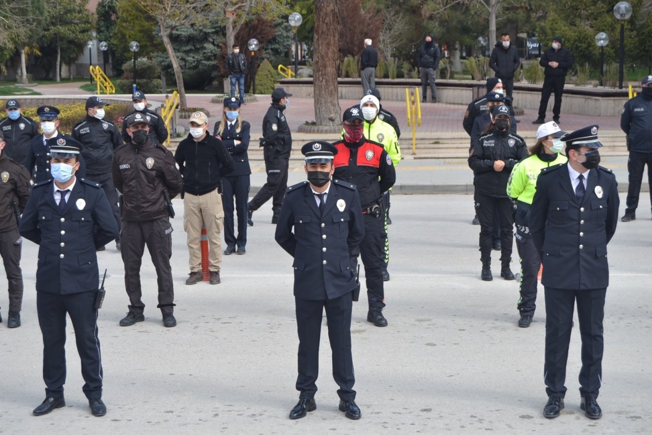 Burdur’da Türk Polis Teşkilatı’nın Kuruluş Yıl Dönümü Kutlandı