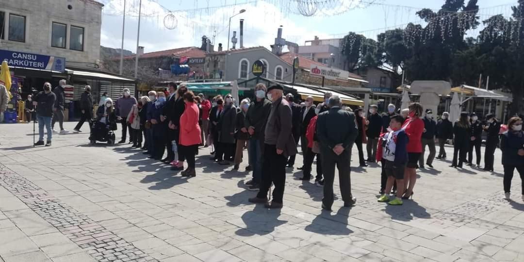 Atatürk’ün Foça’ya Gelişinin 87. Yılı Törenlerle Kutlandı