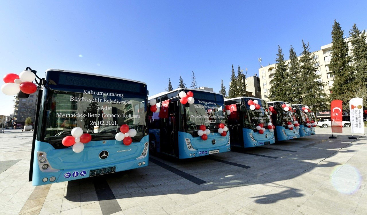 Kahramanmaraş’ta Kuzey Çevre Yoluna Yeni Otobüs Hattı