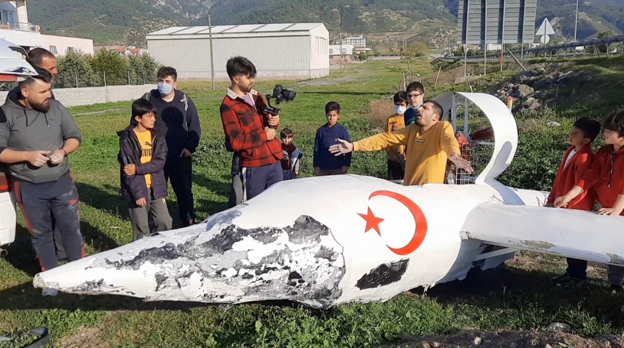 Osmaniye’de Garip Bir Olay, Hava Aracı Düştüğünü Duyan Koşup Geldi