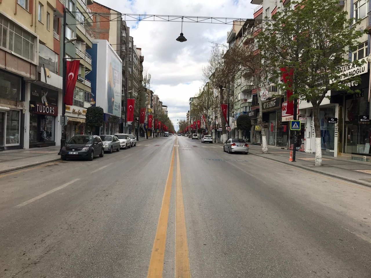 Malatya’da Cadde Ve Sokaklarda Sessizlik Hakim